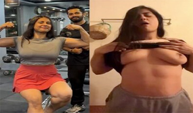 Fitness Model Naked Exposing For Best Friend Fucking Video