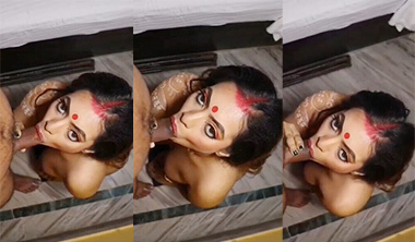 Horny Bengali Boudi Riding Husband Big Cook