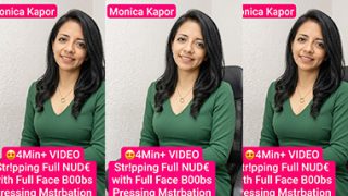 Monika Kapoor Most Surprising Live Masterbation Pussy