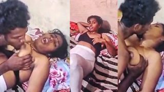 Tamil Aunty Boobs Sucking & Pussy Fucking MMS