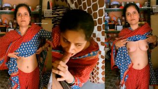Desi Wife Affair Sucking Dick – With Sexy Expression Viral Sex