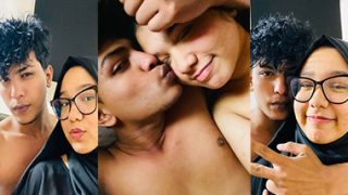 Innocent Hijabi GF Sucking And BF Hard Fucking